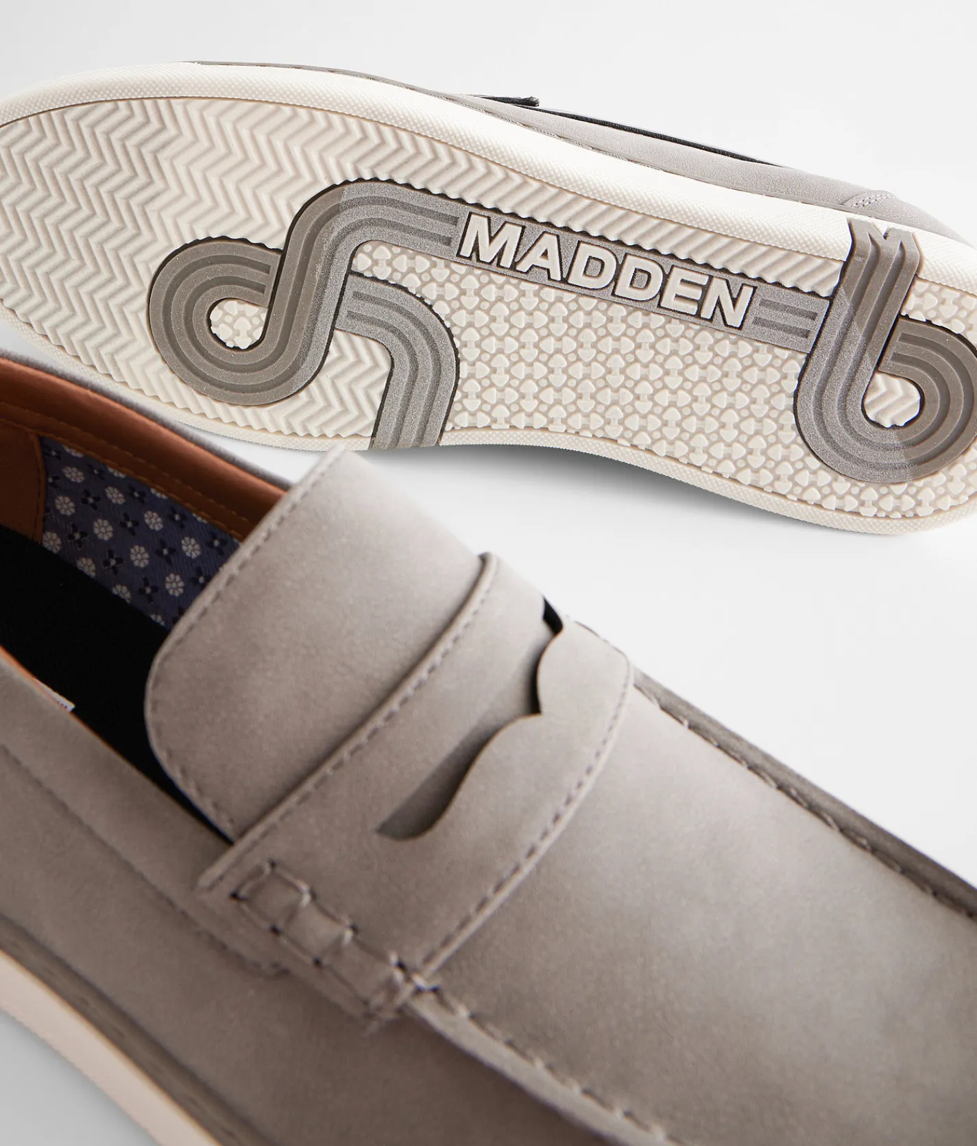 Steve Madden Olland Loafer Shoe Mushroom New