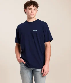 Tops|Graphic T-Shirts | Hooey Ollie T-Shirt Navy