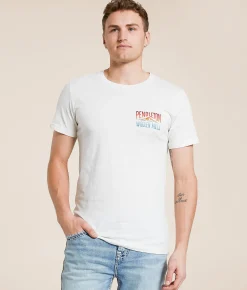 Graphic T-Shirts | Pendleton Ombre Mountain T-Shirt Vintage White