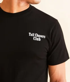 Graphic T-Shirts | Tail Chasers Club On The Hunt T-Shirt Black