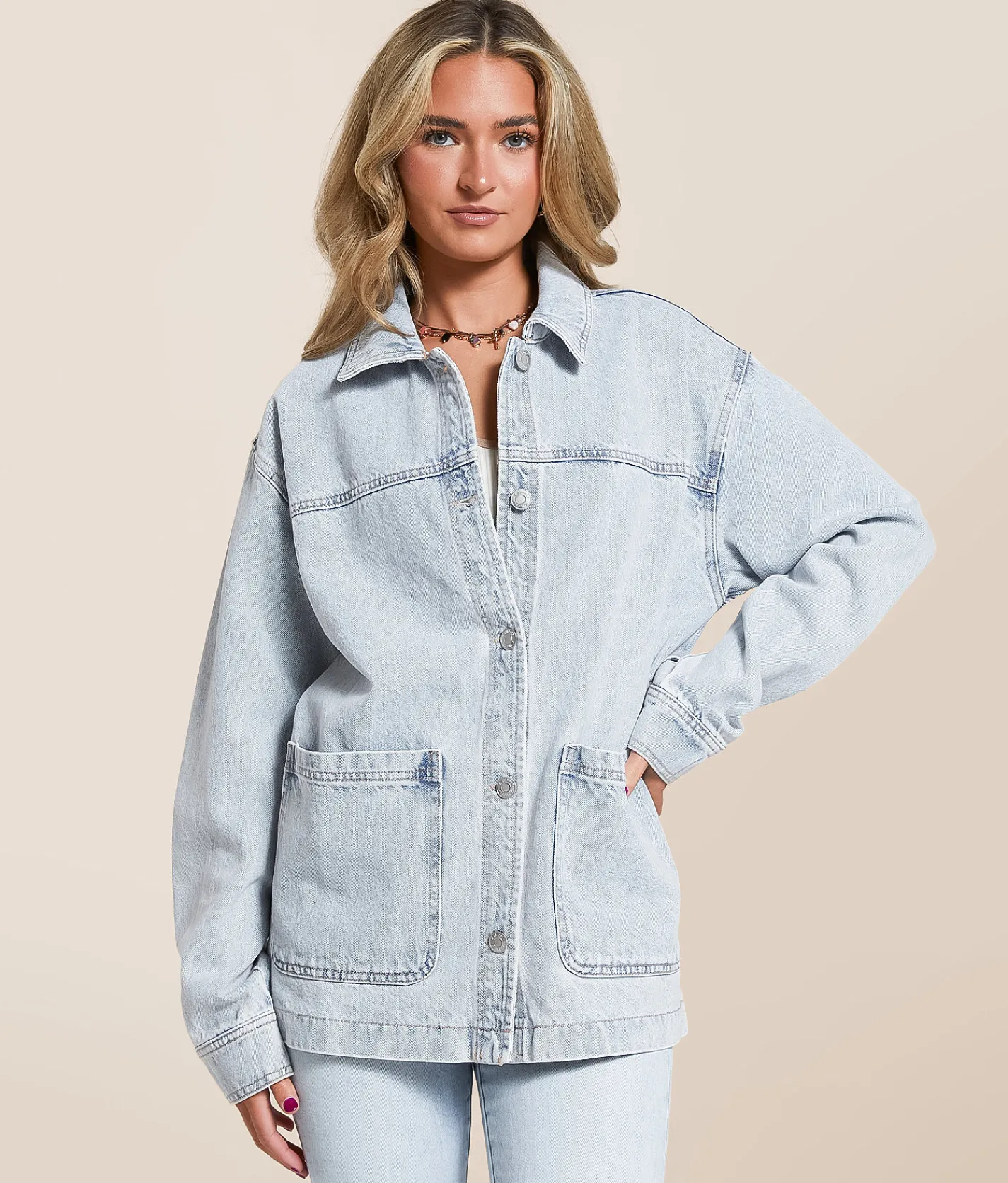 Tops|Coats & Jackets | Z Supply On The Road Denim Jacket Faded Indigo