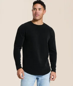 Nova Industries Open Weave Ribbed T-Shirt Meteorite