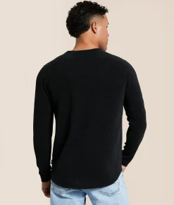 Nova Industries Open Weave Ribbed T-Shirt Meteorite