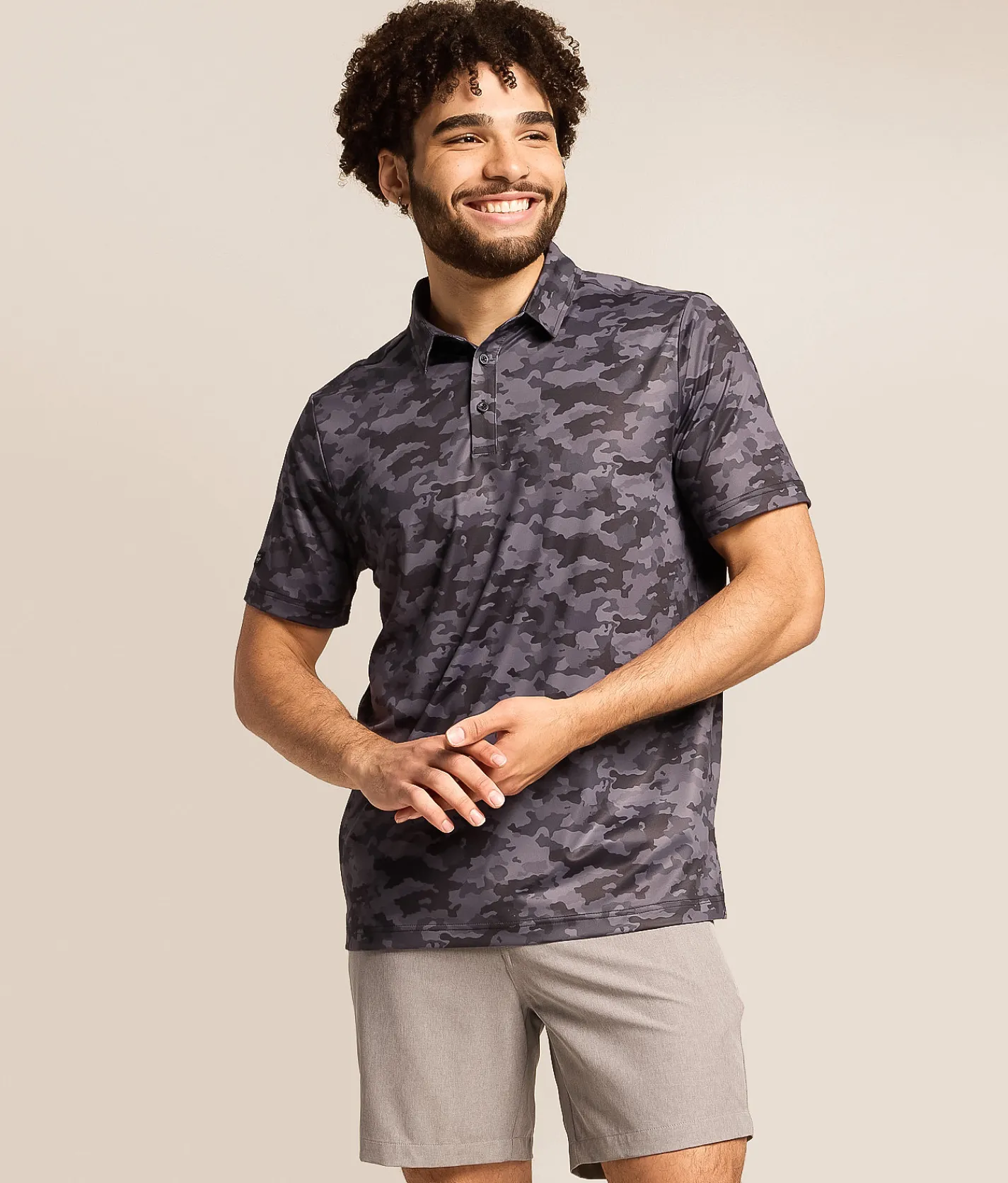 Tops|Activewear | Sunday Swagger Operation Fairway Performance Polo Gray