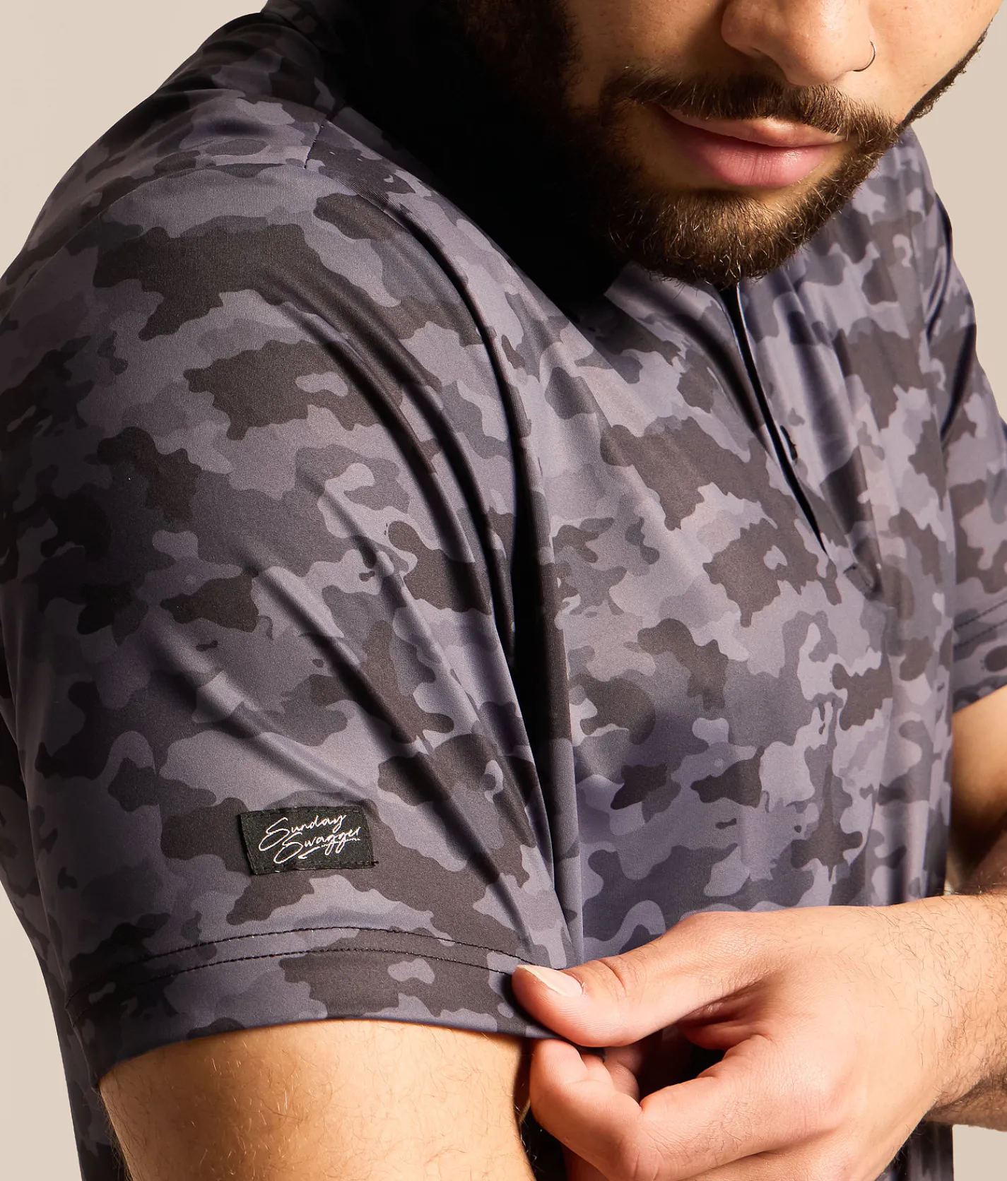 Tops|Activewear | Sunday Swagger Operation Fairway Performance Polo Gray