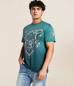 American Fighter Oradell T-Shirt Sea Pine June Bug Online