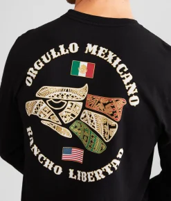 Graphic T-Shirts | Freedom Ranch Orgullo Mexicano T-Shirt Jet Black