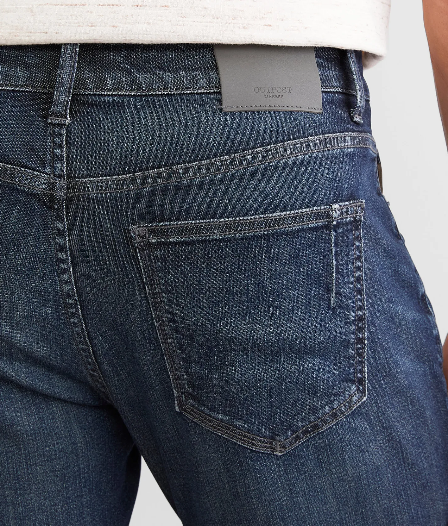 Outpost Makers Original Straight Stretch Jean Gudali