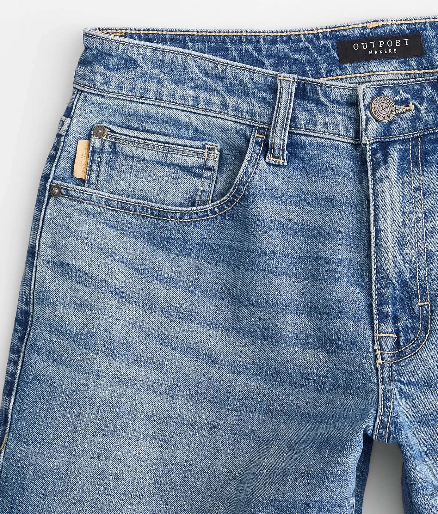 Sale Jeans|Bottoms | Outpost Makers Original Straight Stretch Jean Stork