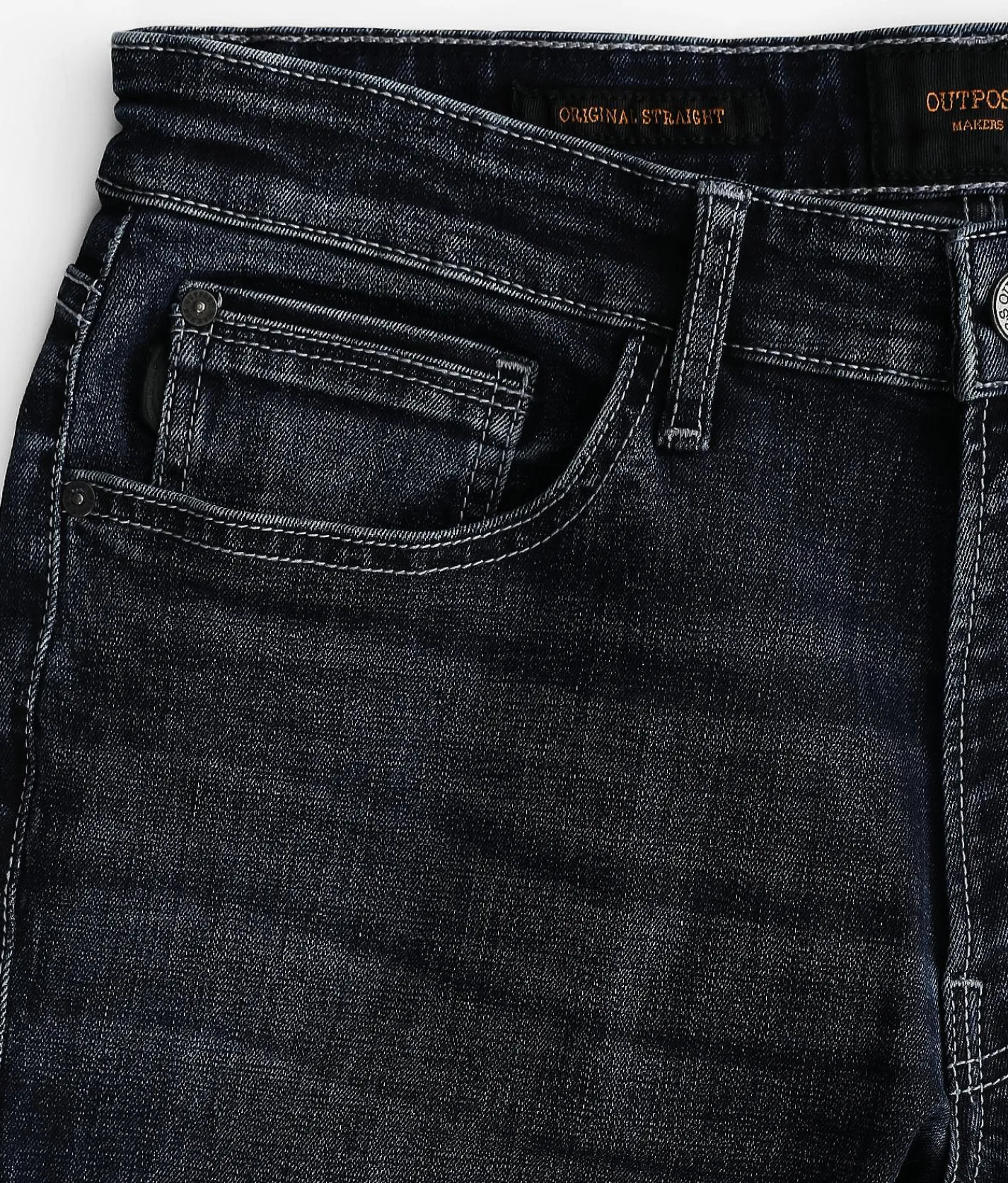 Outpost Makers Original Straight Stretch Jean Accent New
