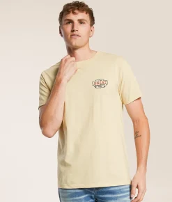 Tops|Graphic T-Shirts | Ariat Original Western T-Shirt Wood Ash