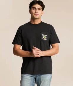 Tops|Graphic T-Shirts | Old Row Outdoor Deer T-Shirt Black