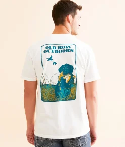 Old Row Outdoors Retriever T-Shirt White