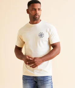 Departwest Outlaw Bandana T-Shirt Sand Heather New