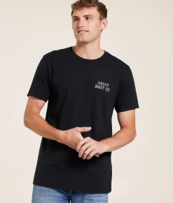Tops|Graphic T-Shirts | Ariat Outlaw Country T-Shirt Black