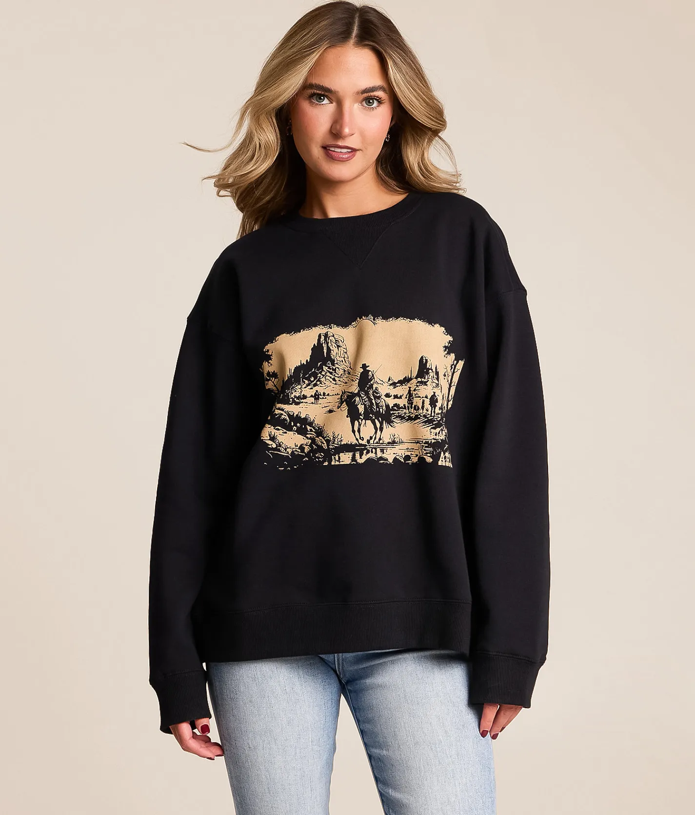 Tops | Ariat Outlaw Pullover Black