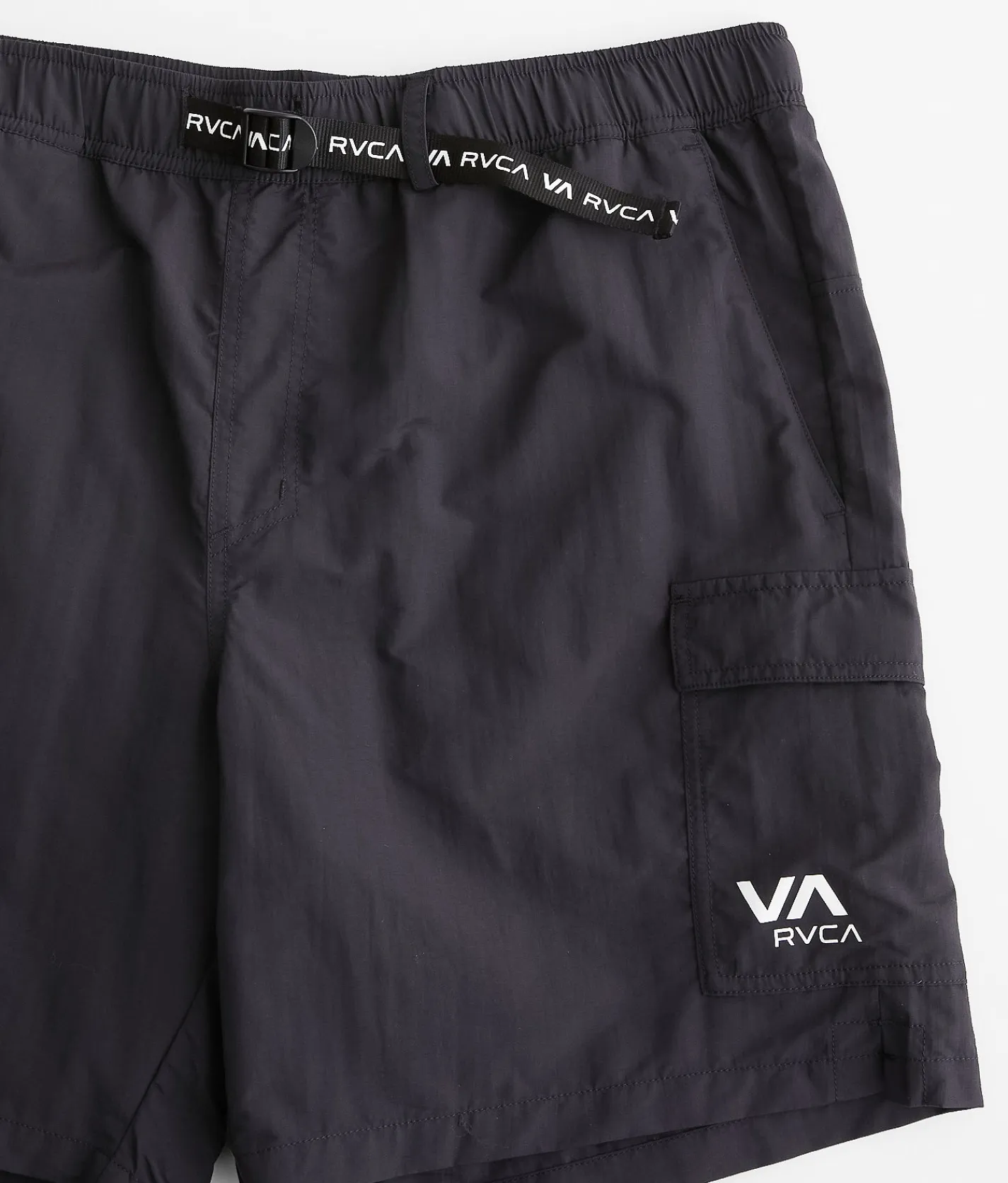RVCA Outsider Packable Cargo Short Black Outlet