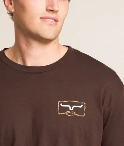 Tops|Graphic T-Shirts | Kimes Ranch Overhand T-Shirt Dark Chocolate
