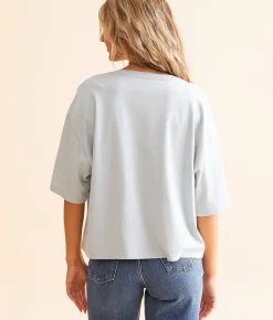 Wrangler® Oversized T-Shirt Pearl Blue Best