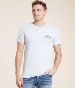 Graphic T-Shirts | Pendleton Oxbow T-Shirt Silver