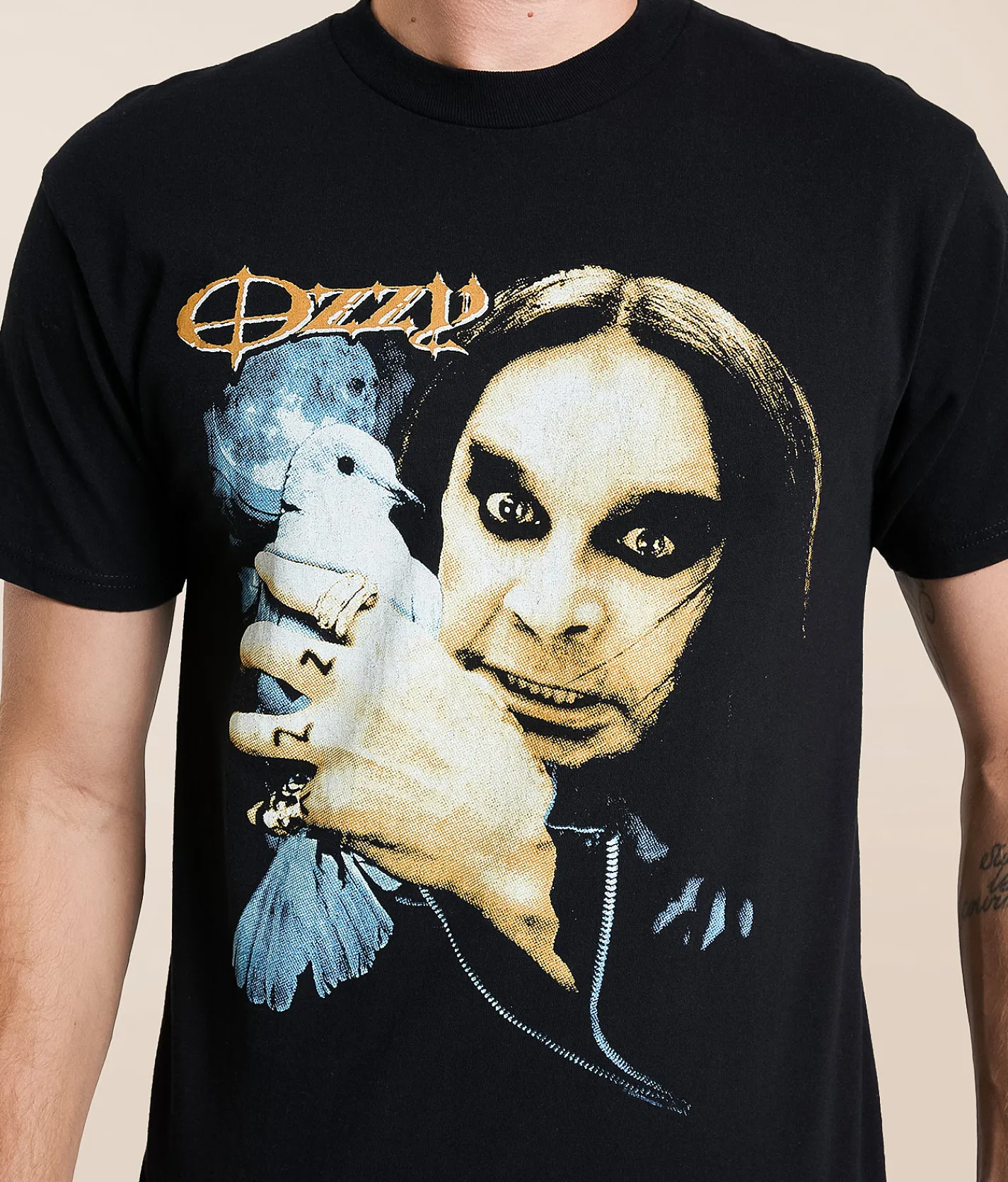 Tops|Graphic T-Shirts | Screen Stars Ozzy Dove Band T-Shirt Black