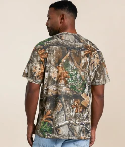 Tops|Graphic T-Shirts | Bioworld Pabst Blue Ribbon Realtree T-Shirt Camo