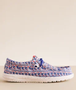 HEYDUDE™ Pabst Blue Ribbon Shoe Red Sale