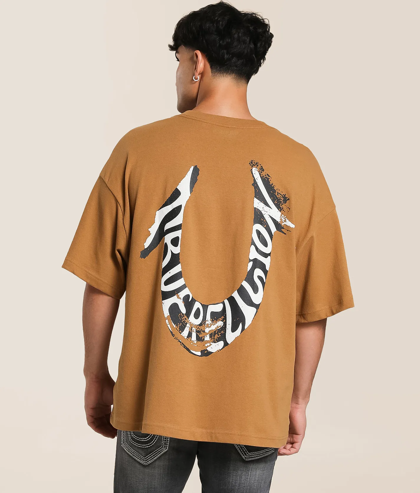Graphic T-Shirts | True Religion Painted Oversized T-Shirt Chipmunk
