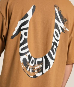 Graphic T-Shirts | True Religion Painted Oversized T-Shirt Chipmunk