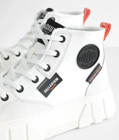 Palladium Pallatower Hi Platform Sneaker Star White Outlet
