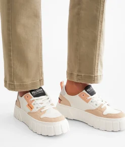 Palladium Pallatower Lo Leather Sneaker Tofu Beige Tan Online