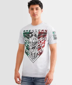 American Fighter Palmas T-Shirt White Multi Best