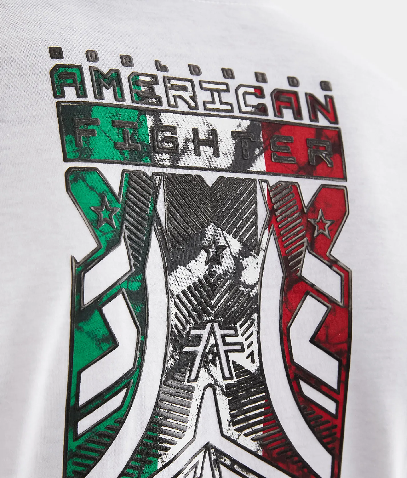 American Fighter Palmas T-Shirt White Multi Best