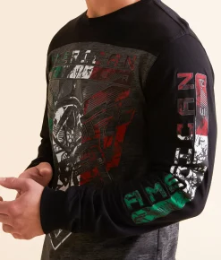 Graphic T-Shirts | American Fighter Palmas T-Shirt Black Mass Black
