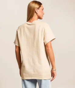 MANHEAD Panic! At The Disco Oversized Band T-Shirt Cream Outlet