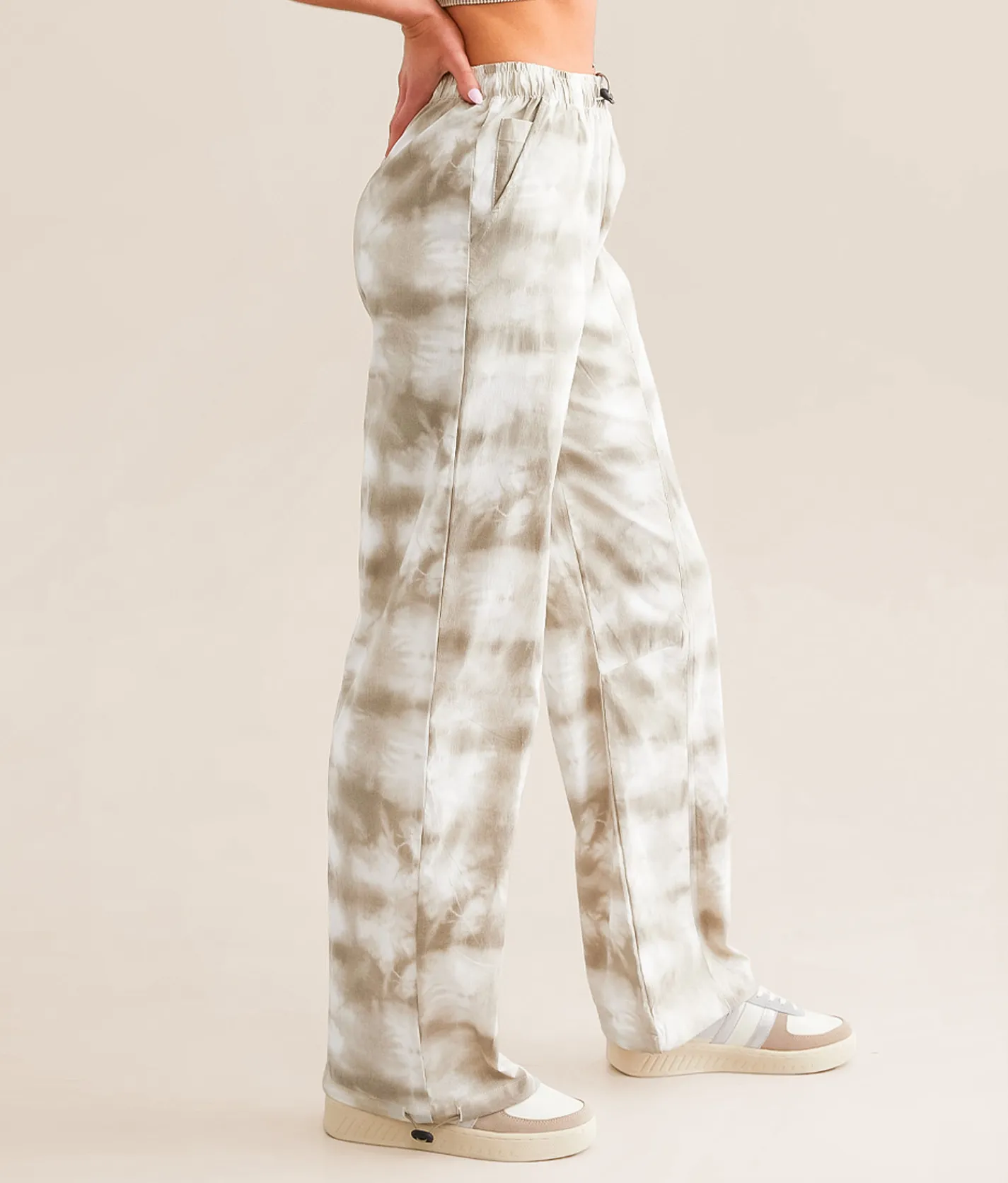 Bottoms | Gilded Intent Parachute Pant Marble Camo