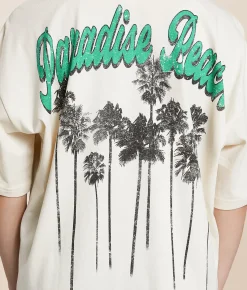 Modish Rebel Paradise Beach T-Shirt Birch Best