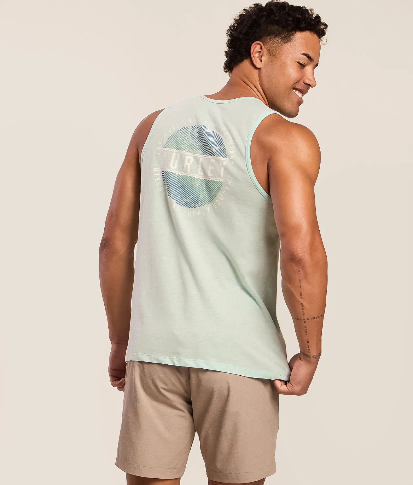Hurley Parallel Tank Top White Clearwater Sale