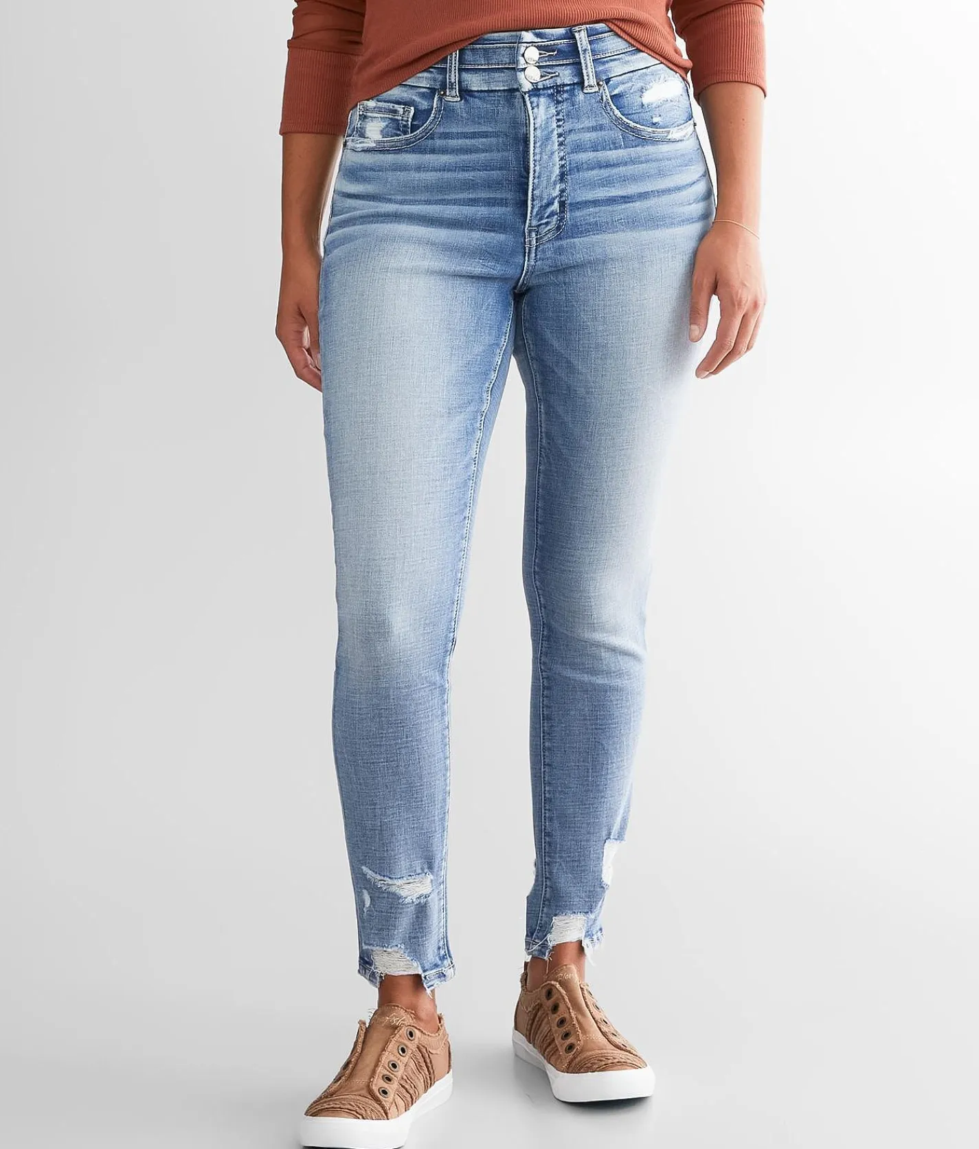 Jeans|Bottoms | BKE Parker Ankle Skinny Stretch Jean Momat 3