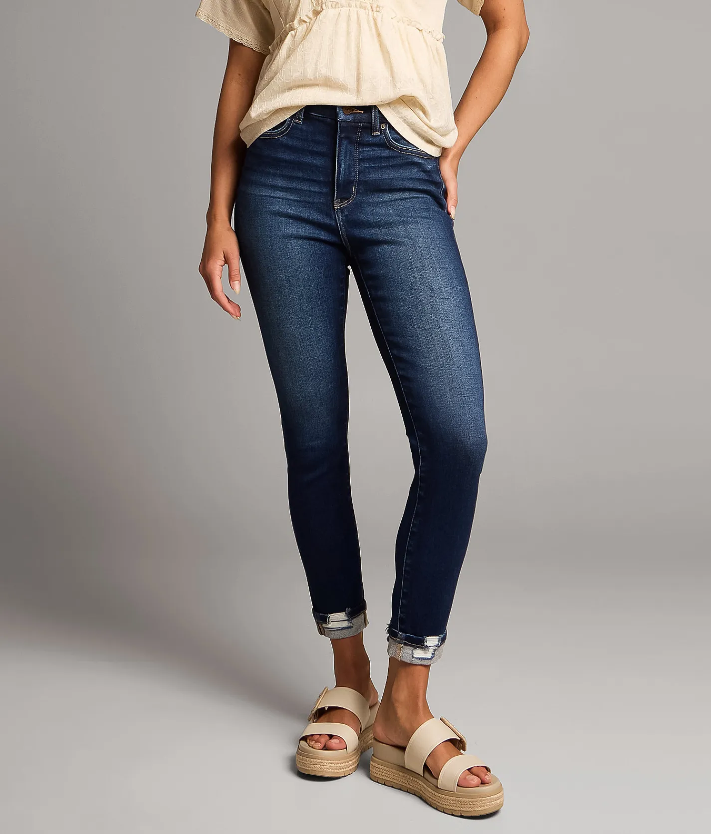 BKE Parker Ankle Skinny Stretch Jean Folmer 11 Online