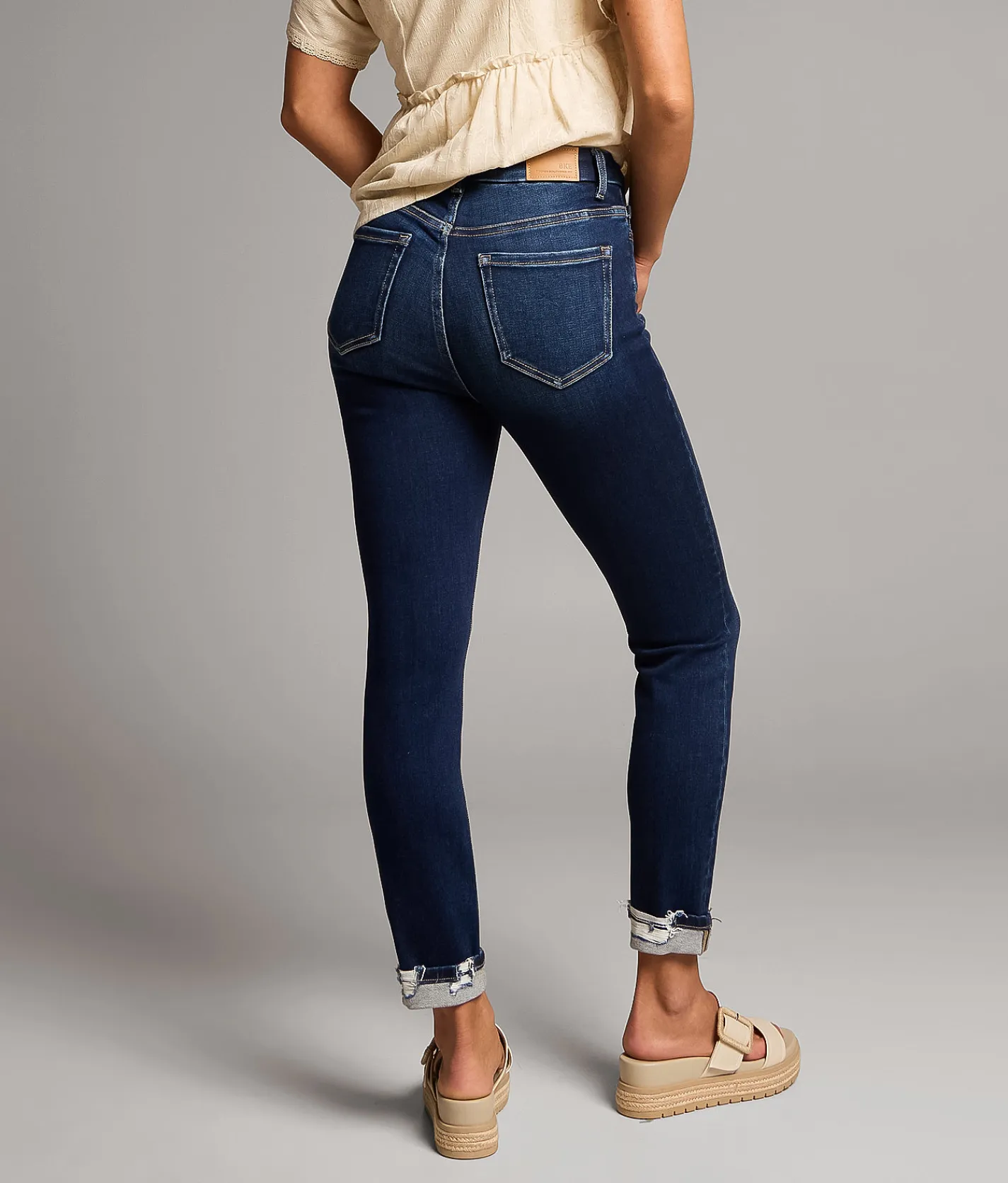 BKE Parker Ankle Skinny Stretch Jean Folmer 11 Online