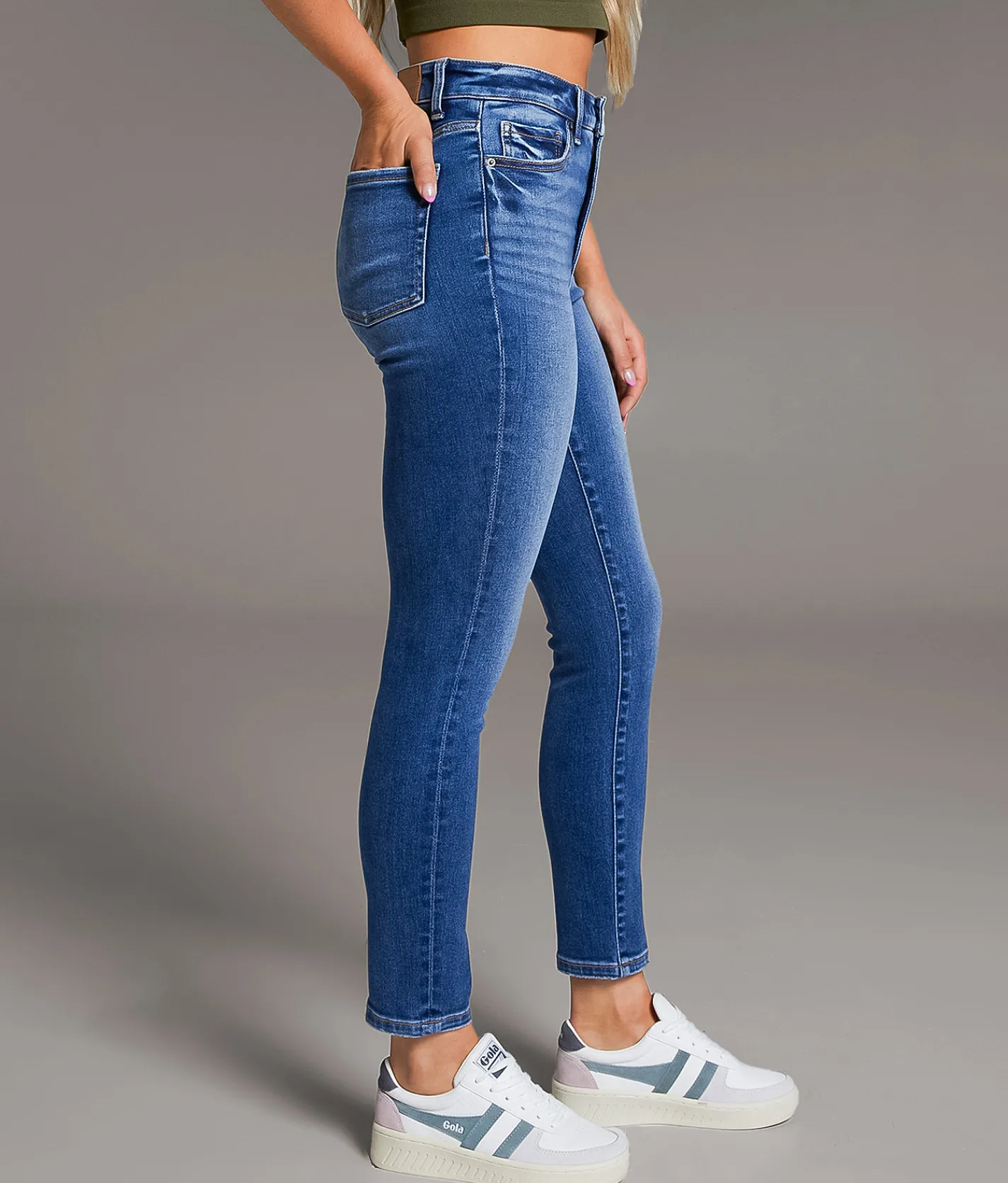 BKE Parker Ankle Skinny Stretch Jean Hodekins Outlet