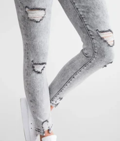 BKE Parker Ankle Skinny Stretch Jean Grey Clearance
