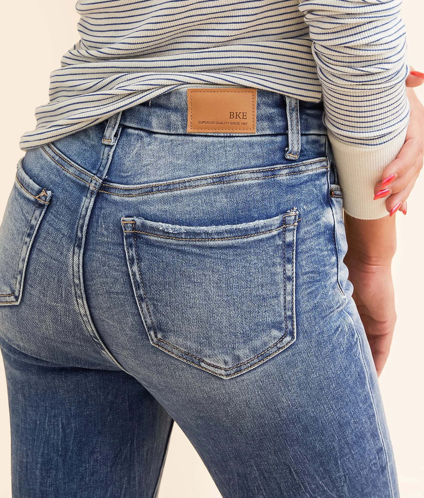 BKE Parker Ankle Skinny Stretch Jean Winkle Sale