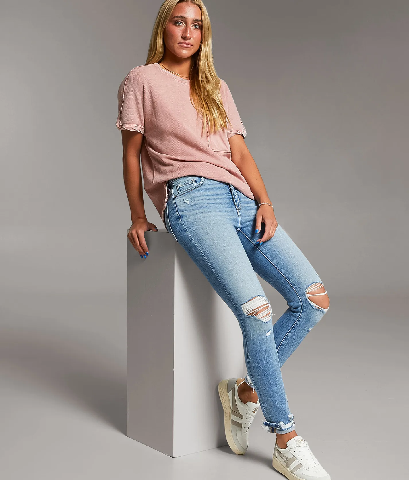 BKE Parker Ankle Skinny Stretch Jean Kilgore 3 Discount