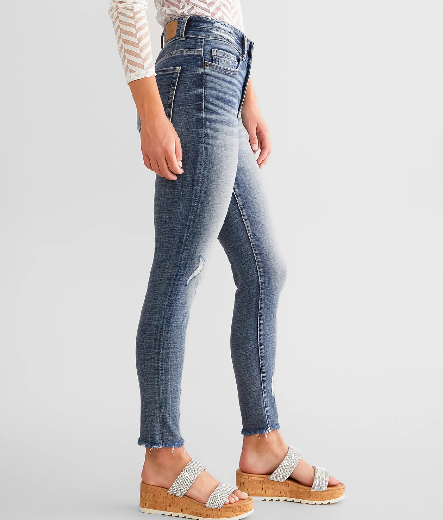 BKE Parker Ankle Skinny Stretch Jean Kopras Discount