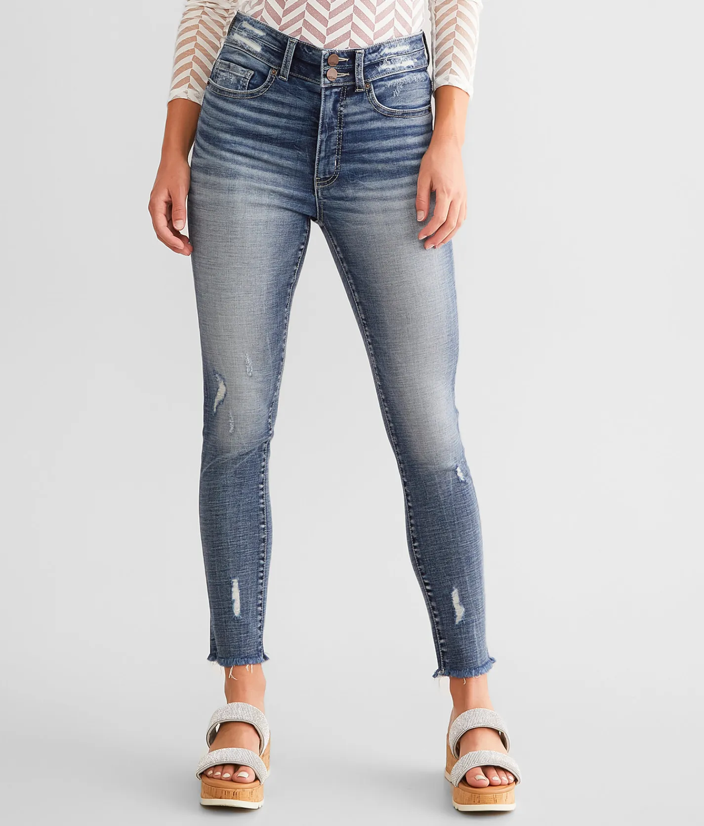 BKE Parker Ankle Skinny Stretch Jean Kopras Discount
