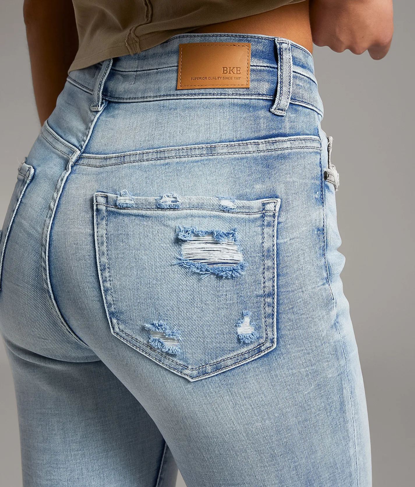 Jeans|Bke Jeans | BKE Parker Ankle Skinny Stretch Jean Morel 9