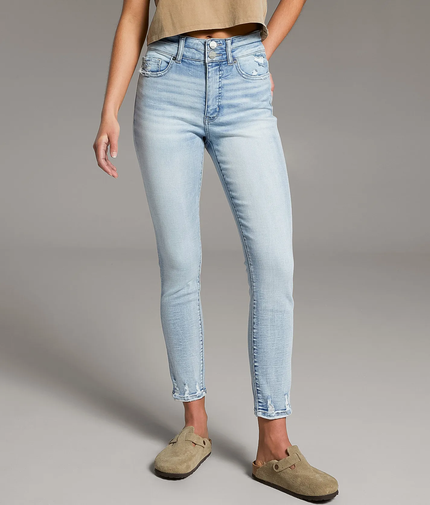 Jeans|Bke Jeans | BKE Parker Ankle Skinny Stretch Jean Morel 9