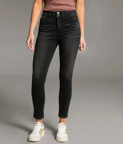 BKE Parker Ankle Skinny Stretch Jean Washed Black New